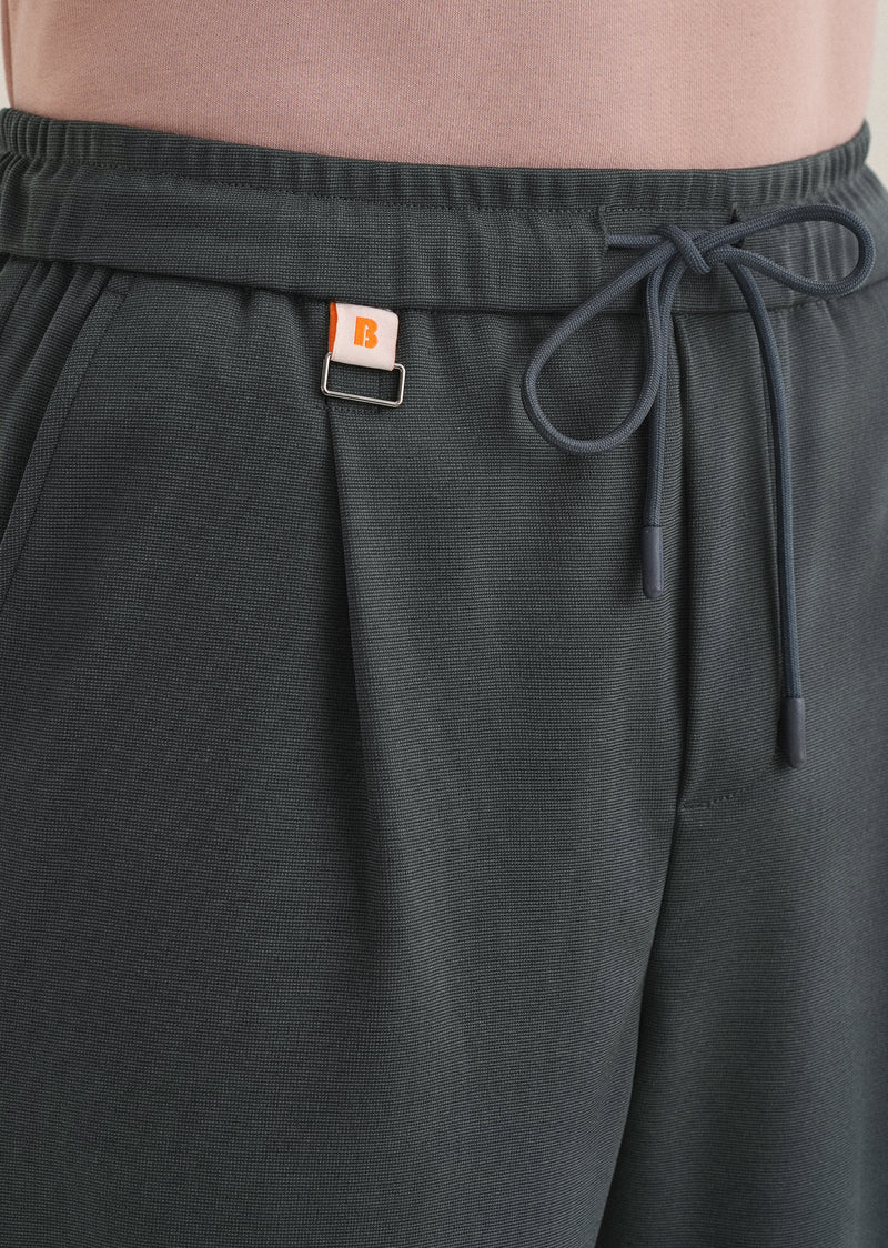 Flexi Dark Grey Korean Trouser