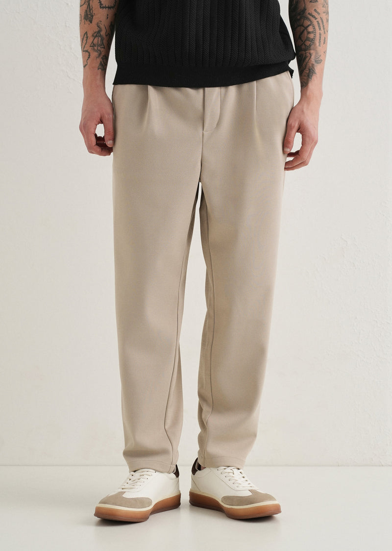 Flexi Sand Beige Korean Trouser