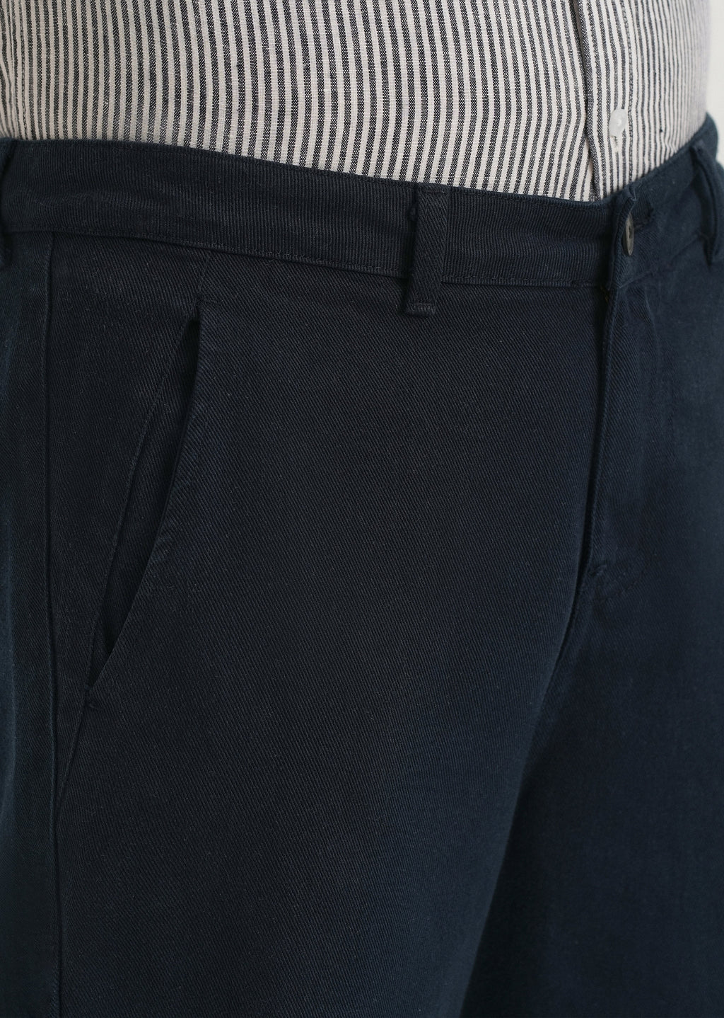 Navy Blue Drill Denim