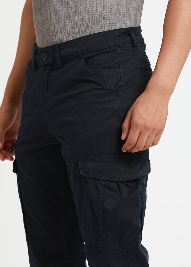 Night Blue Zip Cargo