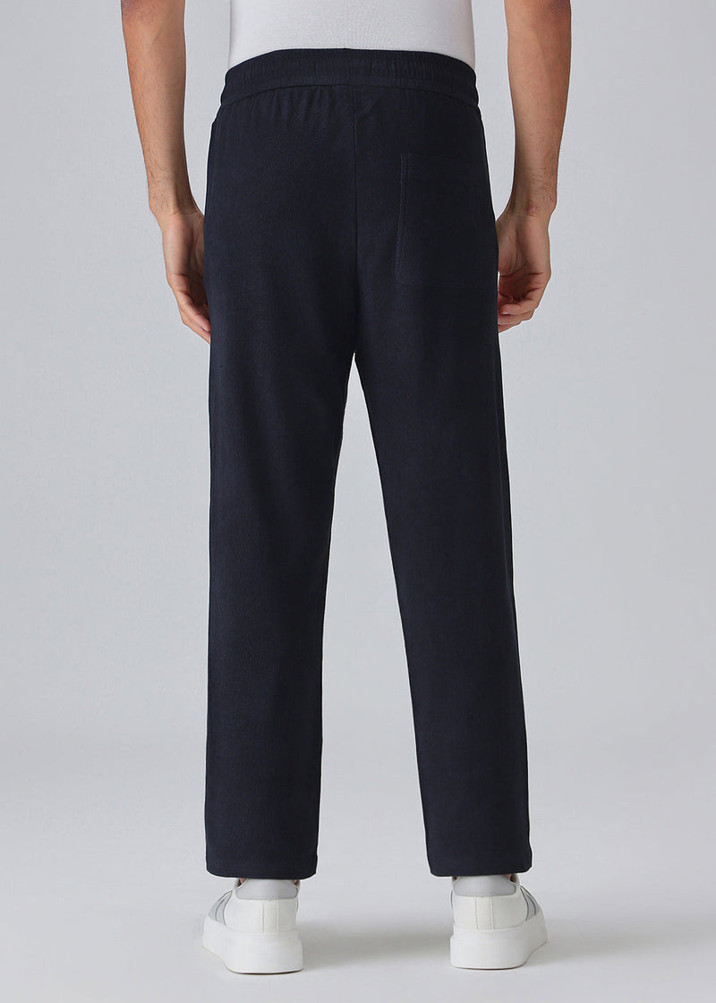Night Sky Blue Thin-Corduroy Trousers