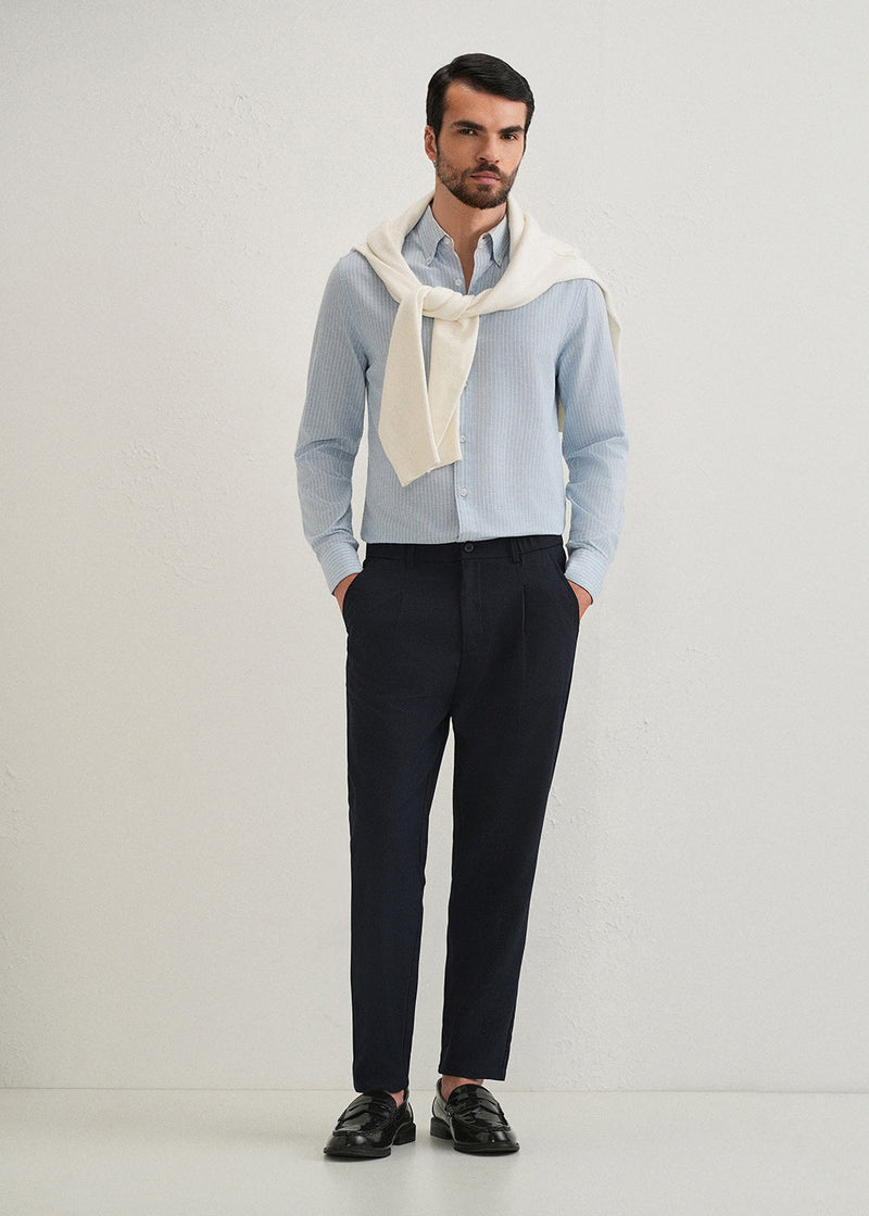 Night Blue Korean Pant