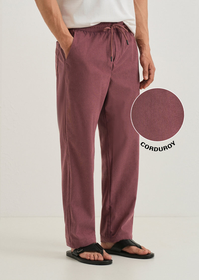 Nude pink Corduroy Pant