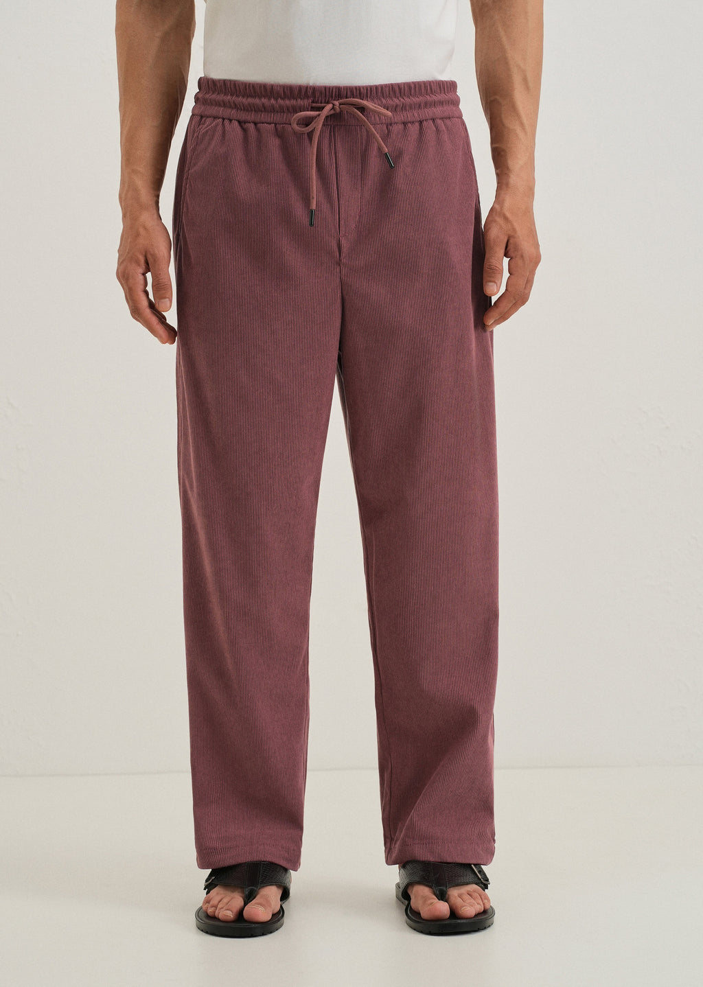 Nude pink Corduroy Pant