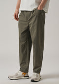 Olive Twill Relaxed Fit Pant