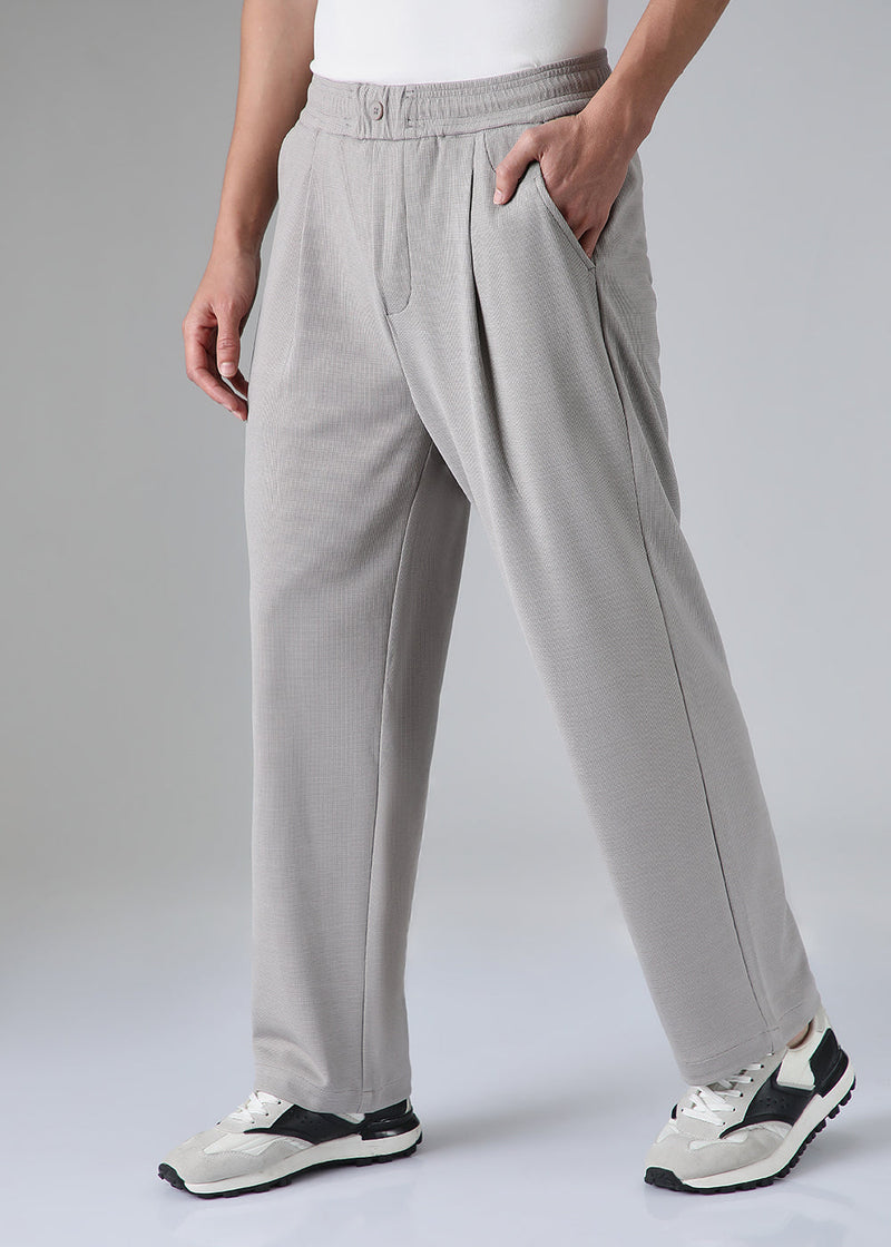 Pastel Grey Korean Pants