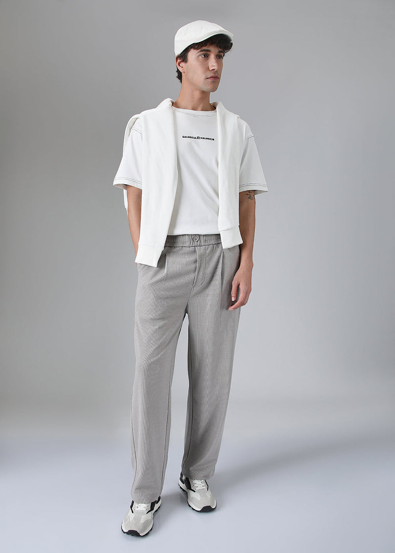 Pastel Grey Korean Pants