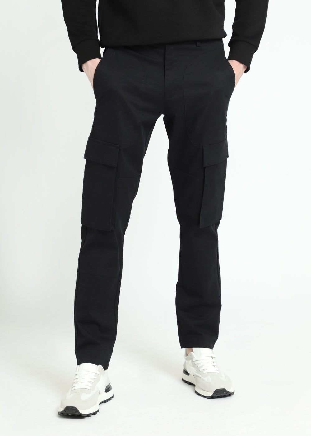 Raven Black Cargo Pant