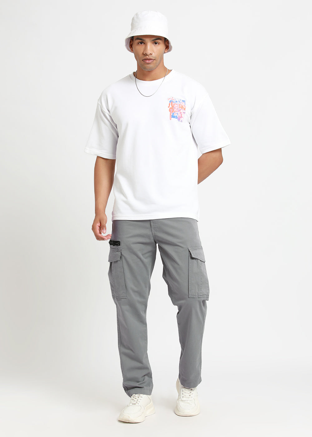 Raven Grey Zip Cargo