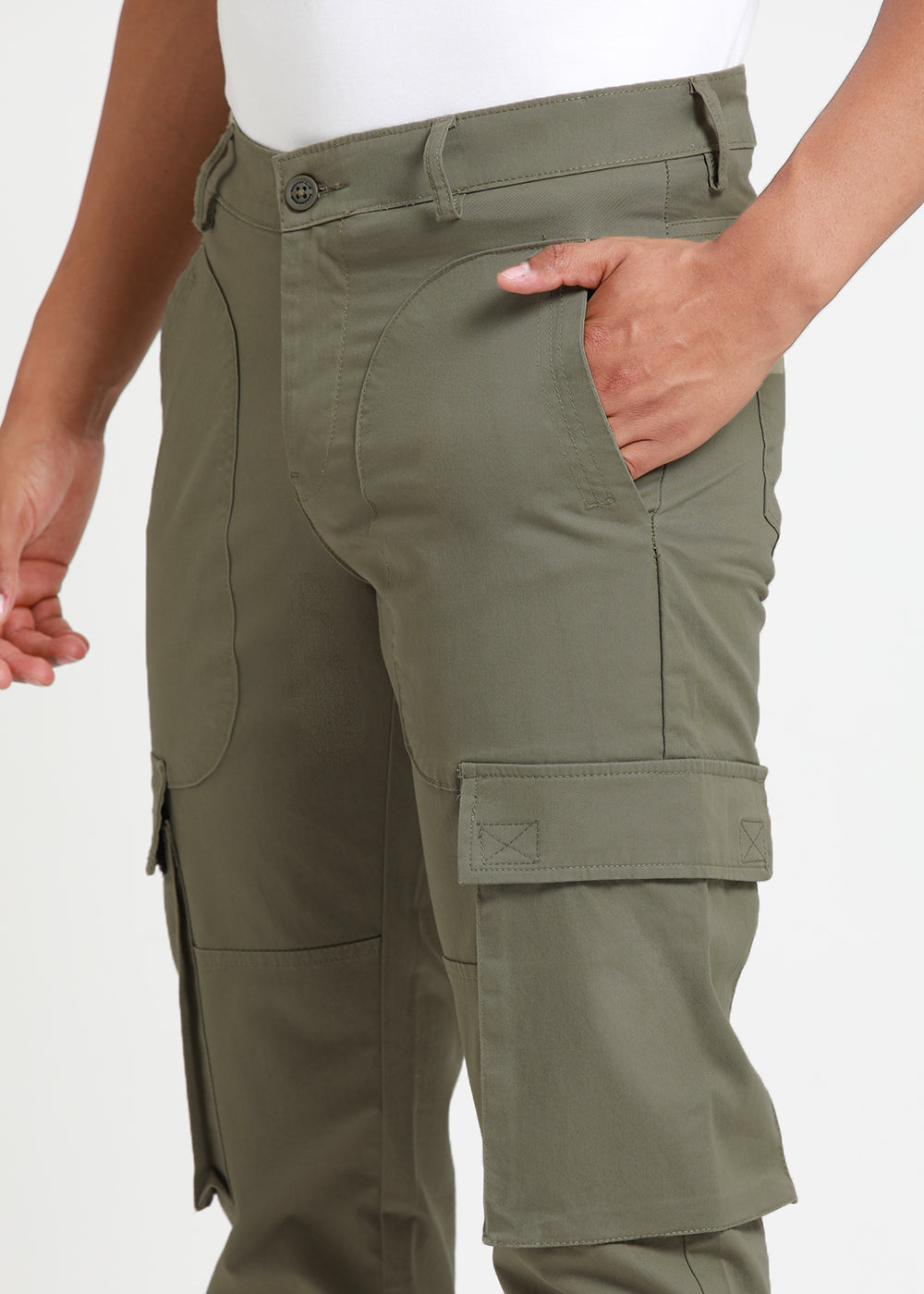 Sage Green Cargo Pant