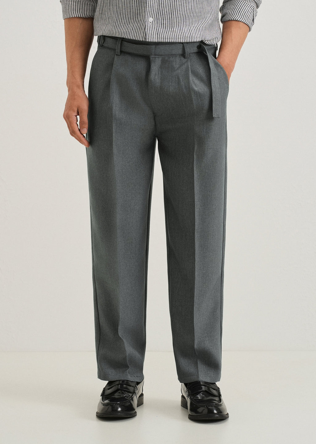 Silver Grey Gurkha Pant