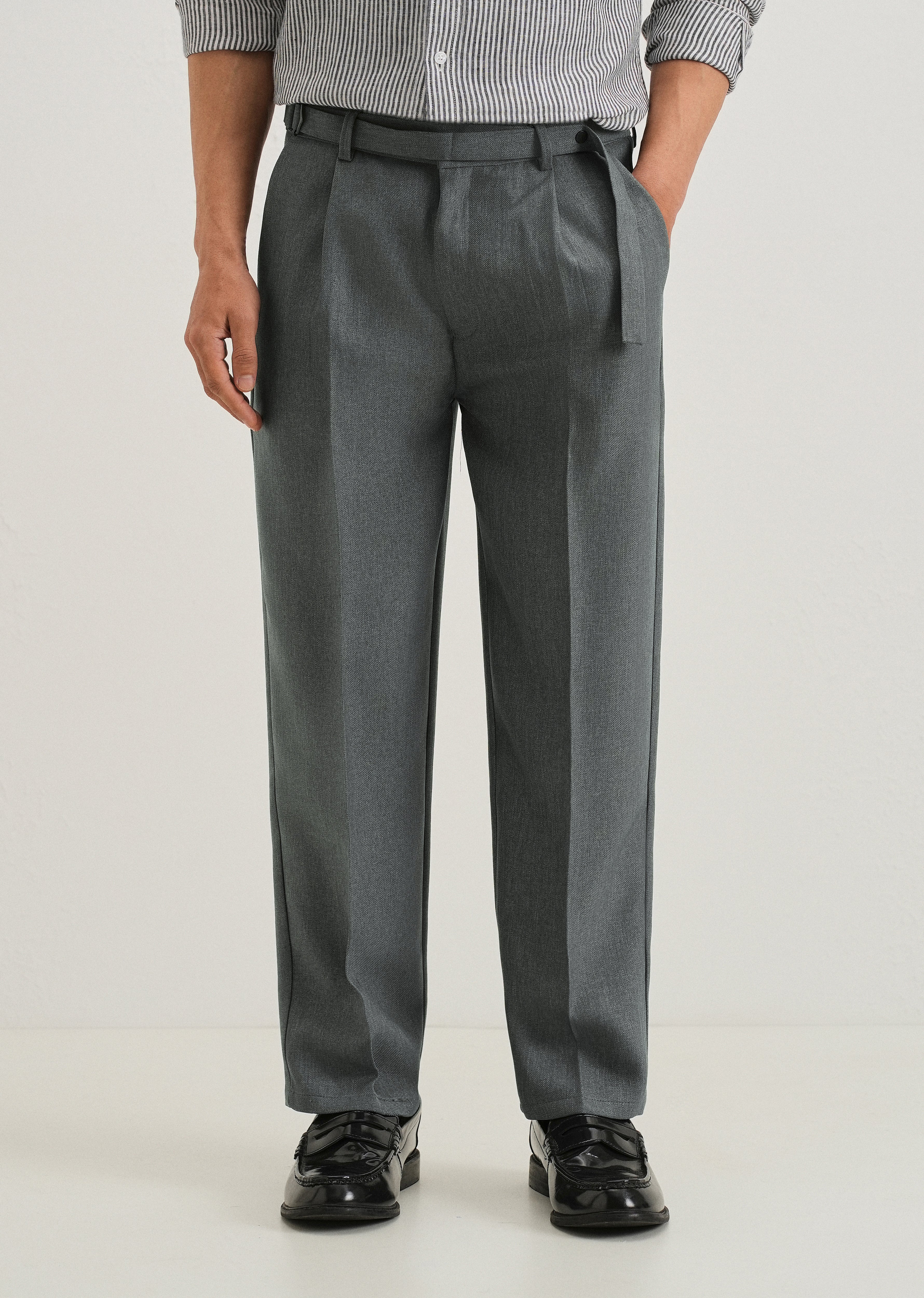 Silver Grey Gurkha Pant