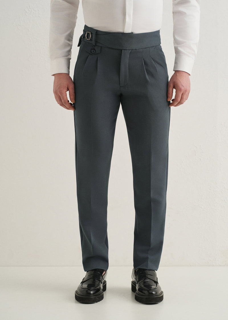 Smoke Grey Gurkha Pant