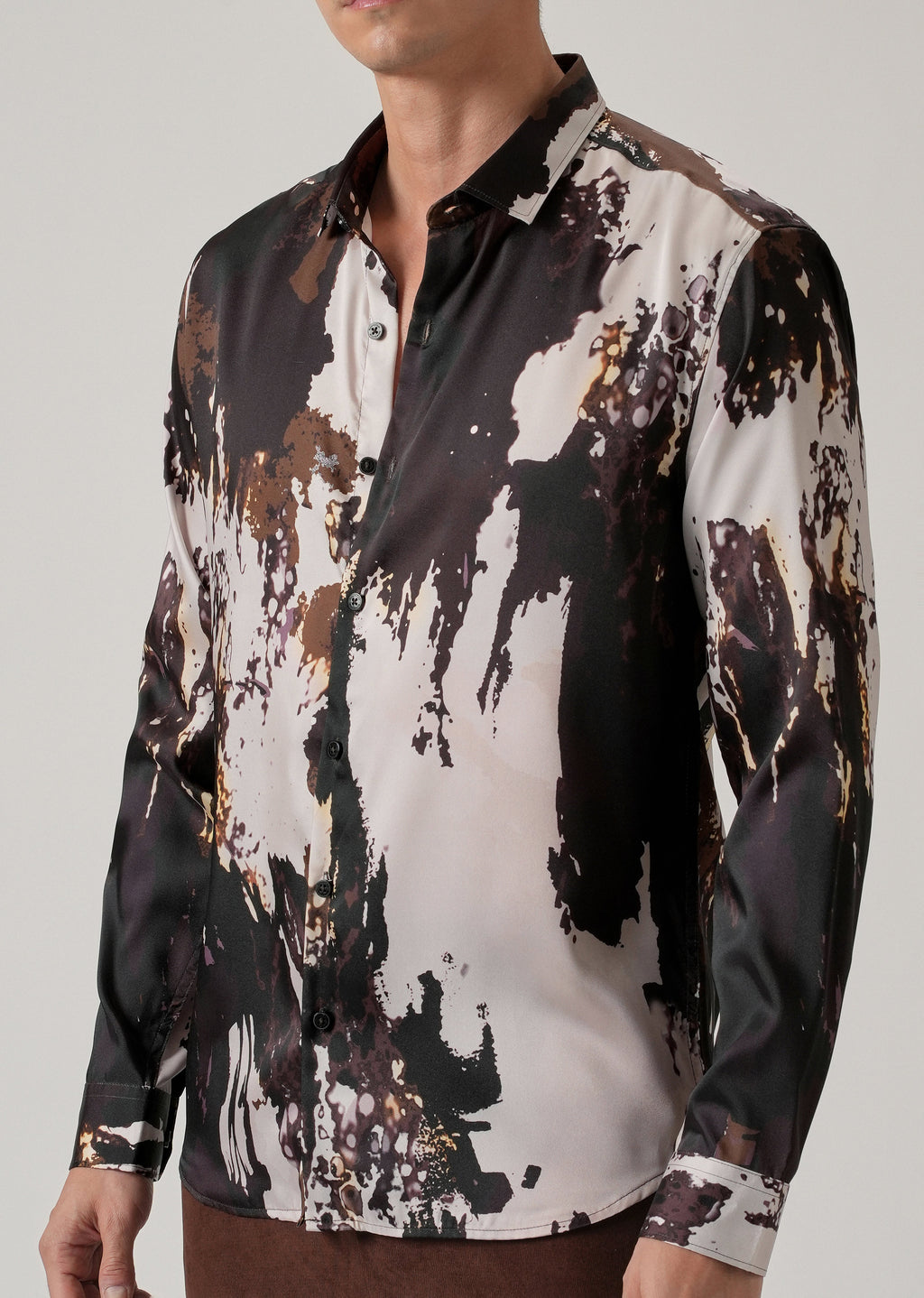 Splatter Print Shirt