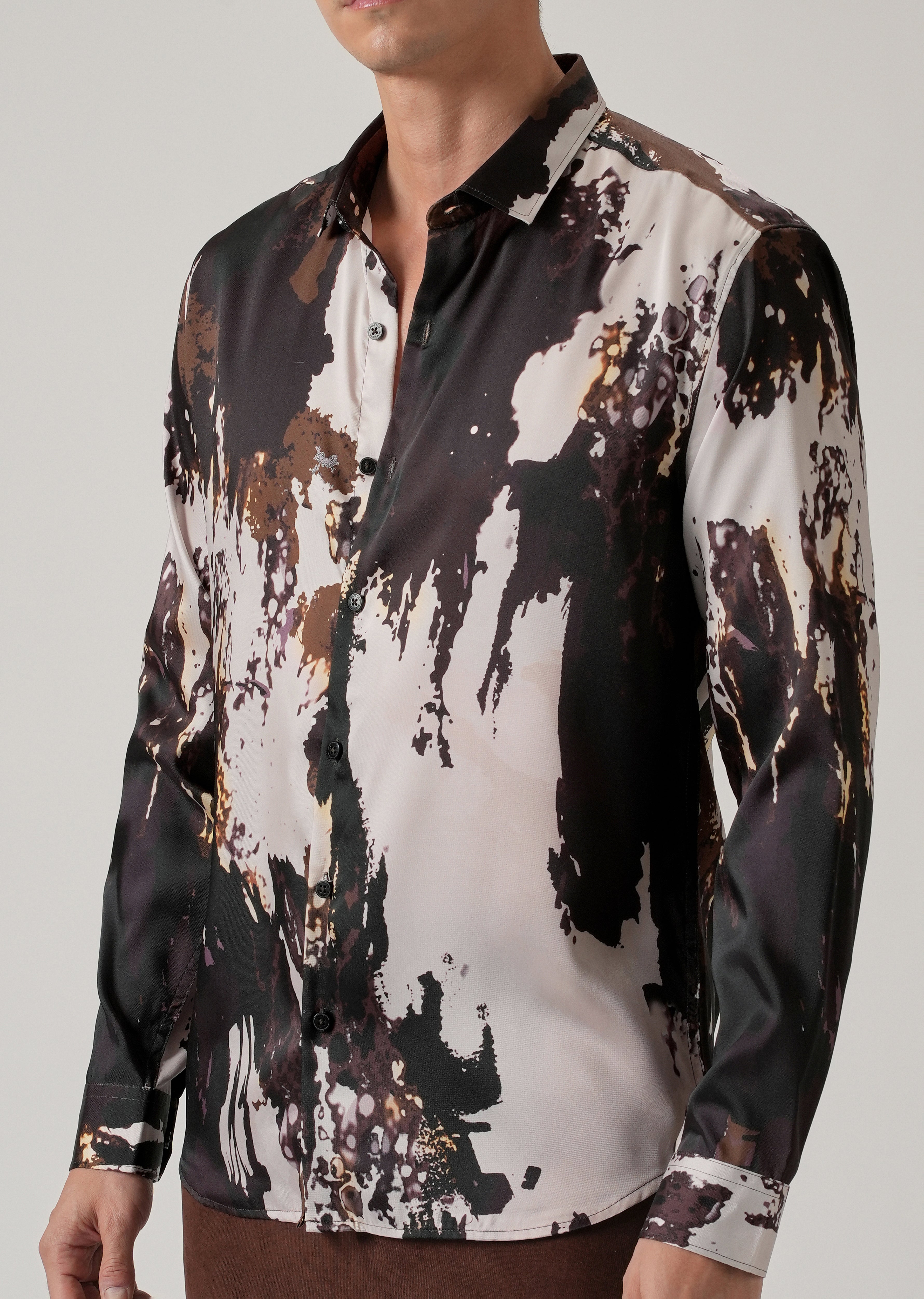 Splatter Print Shirt