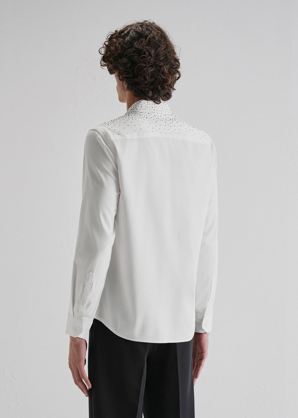 Stud White Designer Shirt