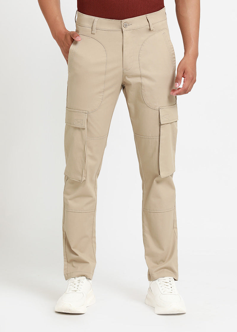 Tan Beige Cargo Pant