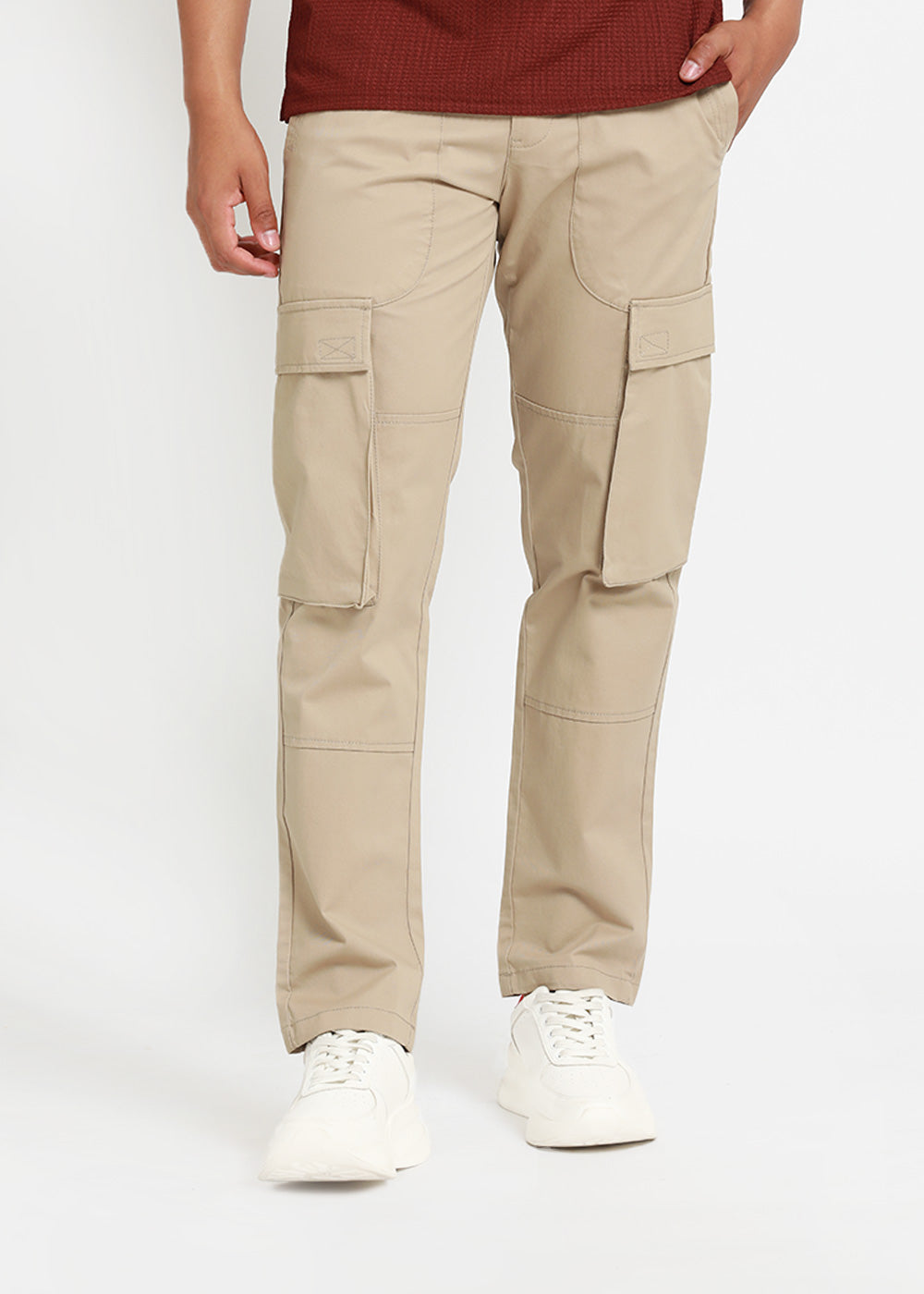 Tan Beige Cargo Pant