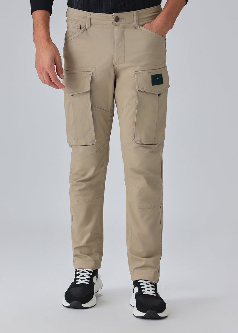 Tan Brown Cargo Pant