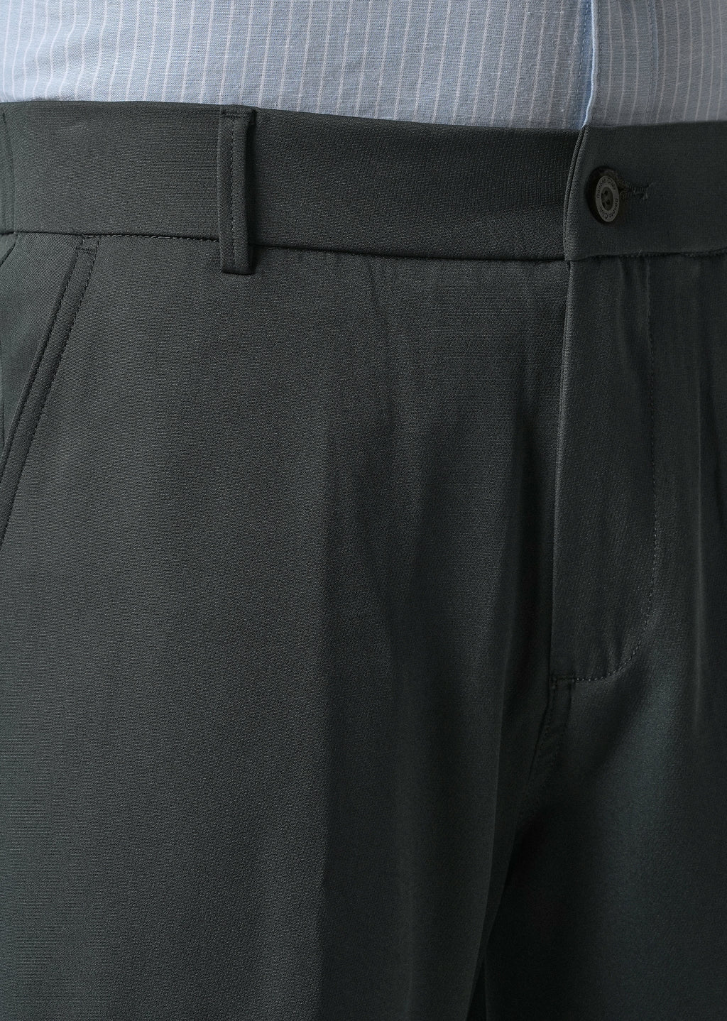 Teal Green Relaxed Fit Trousers