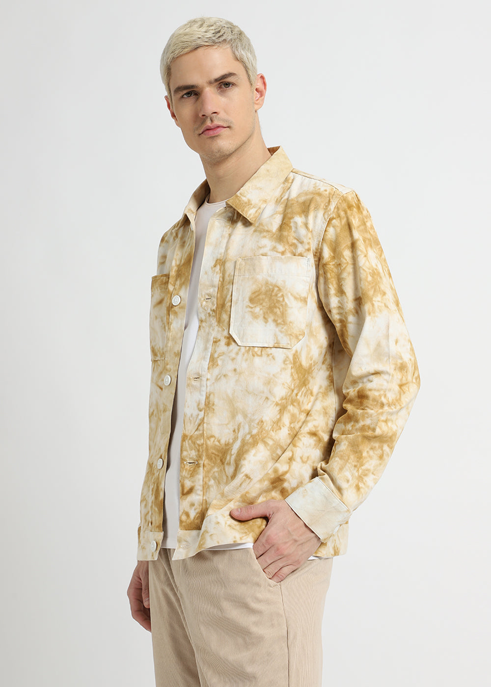 Tie & Dye Print Summer Jacket