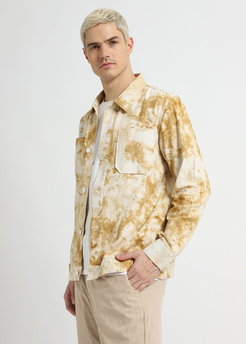 Tie & Dye Print Summer Jacket
