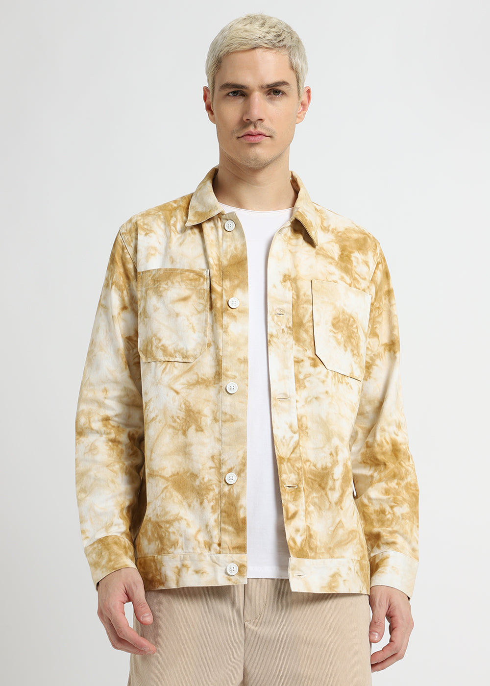 Tie & Dye Print Summer Jacket