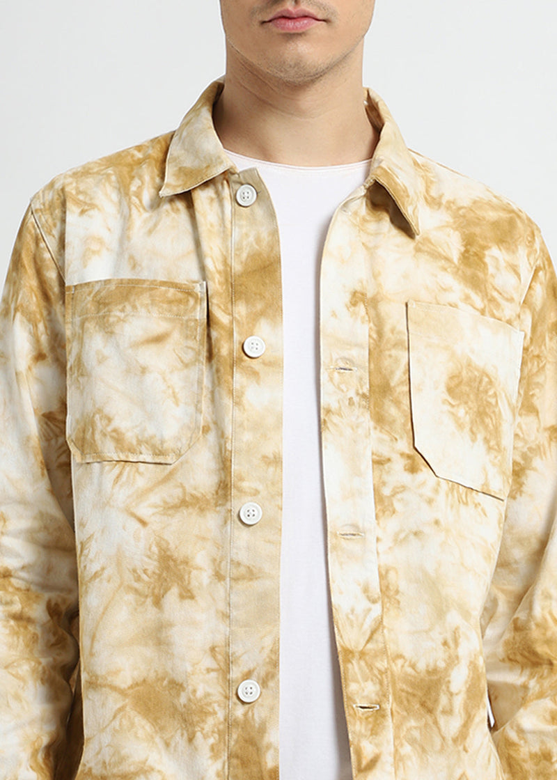 Tie & Dye Print Summer Jacket
