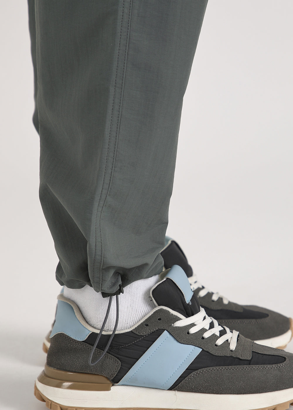Sage Grey Relaxed Fit Cargo Pant