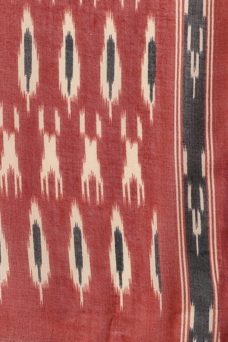 Black Ethnic Motifs Printed Panelled Rayon Blend Kurta - Black