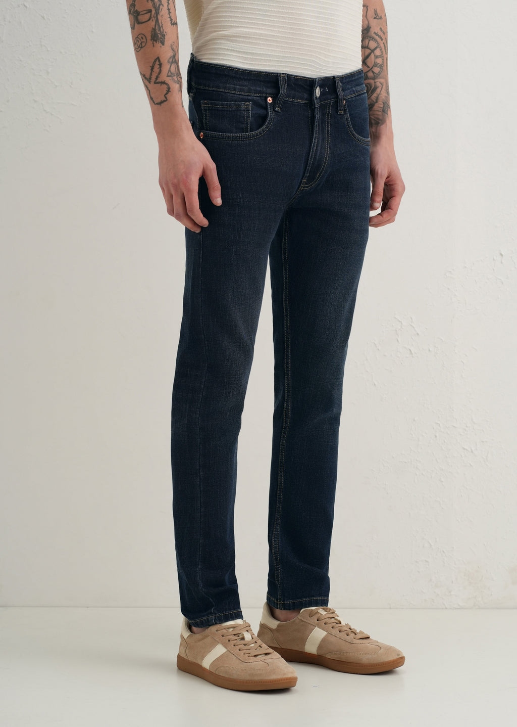 Zeel Blue Slim fit Jeans