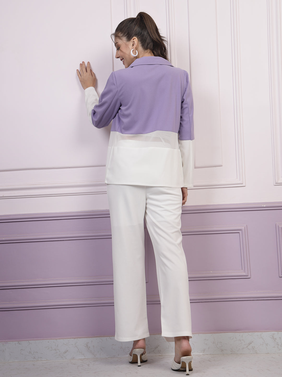 Athena Colourblocked Coat Trousers