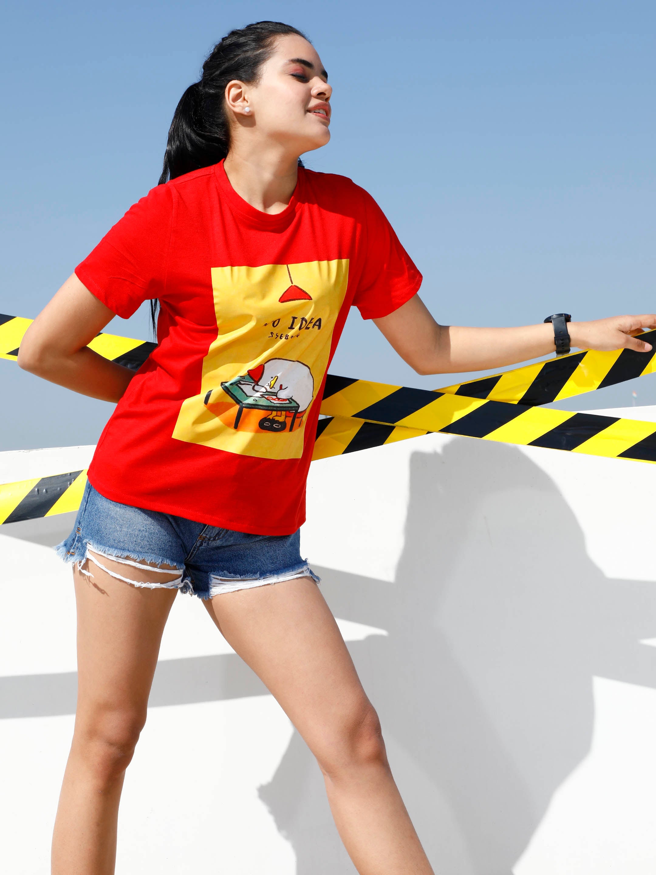 Athena Unapologetic Women Printed T Shirt
