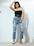 Athena Unapologetic Floral Lace Crop Top