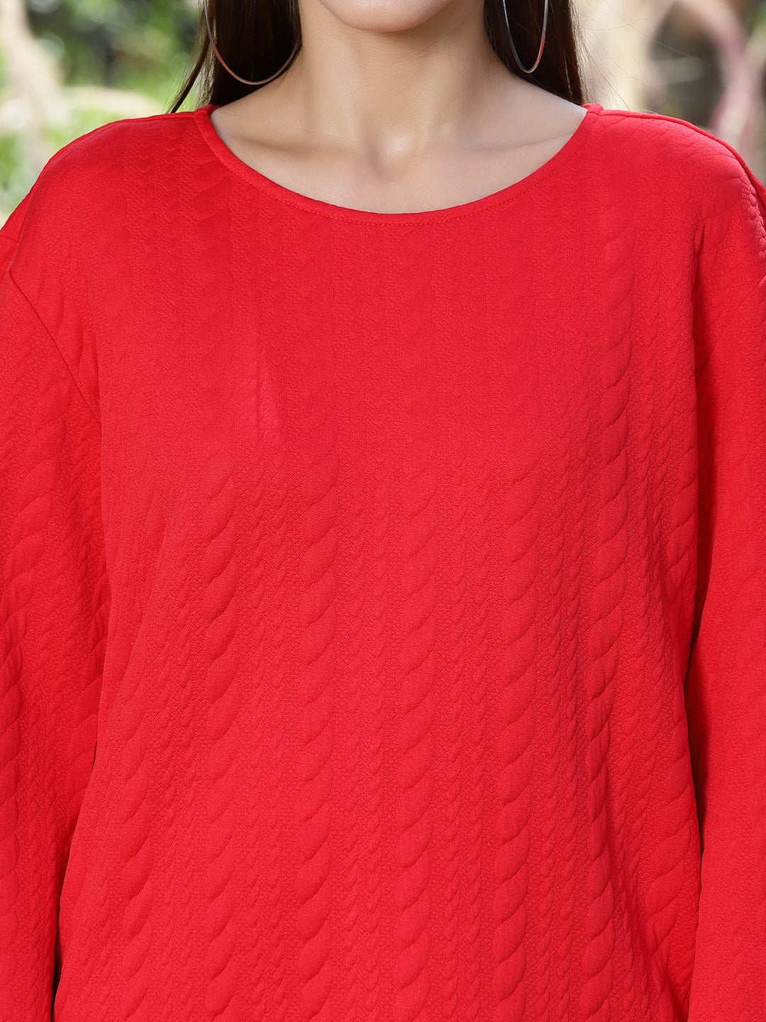 Athena Women Solid Co-Ords