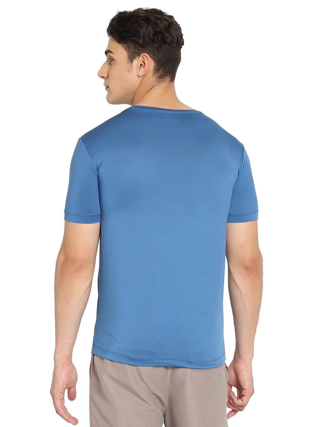 Erin Polyester T-Shirt - Blue