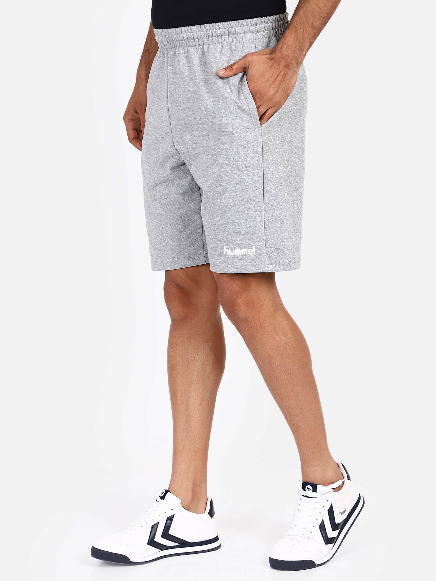 Go Cotton Poly Bermuda Short - Grey