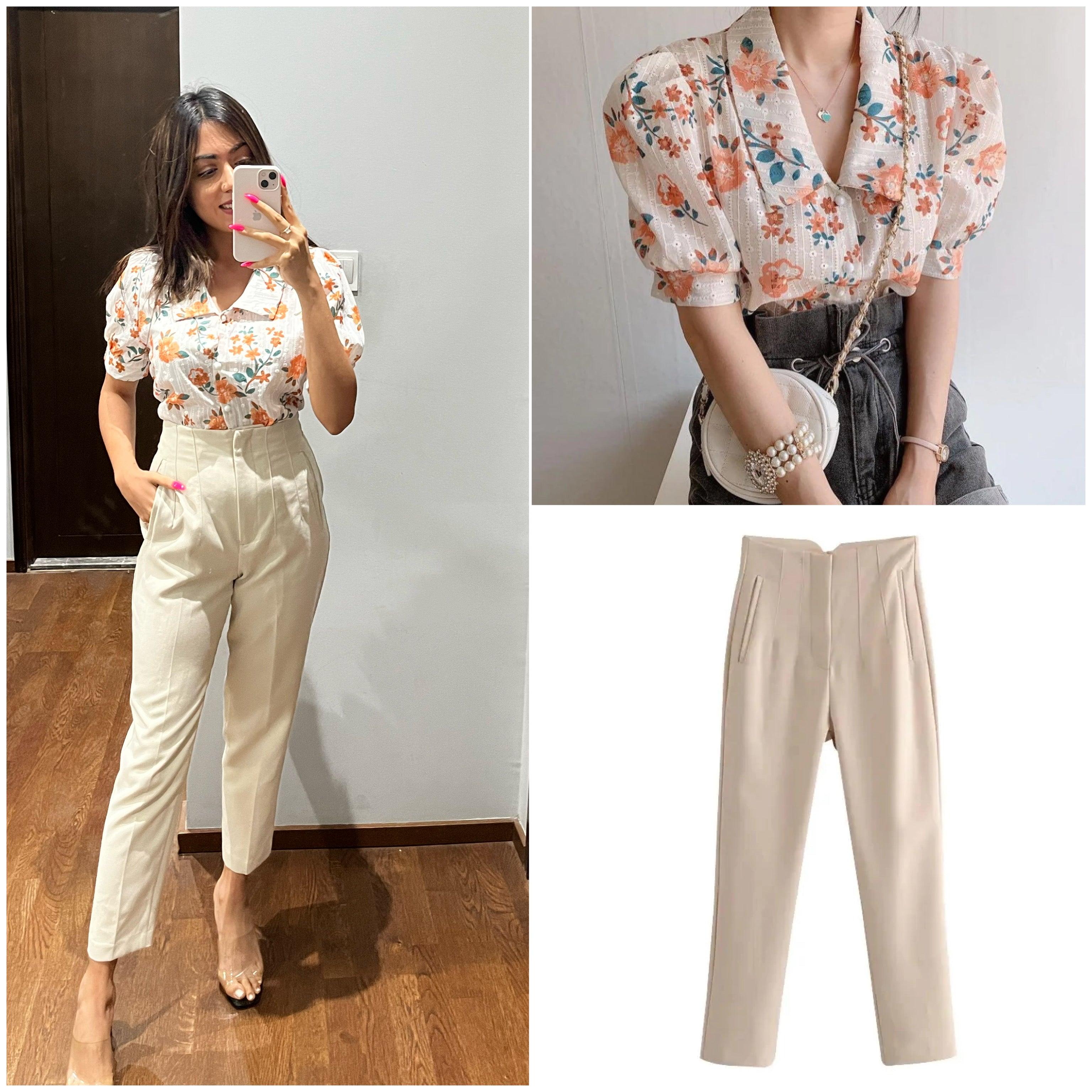 Luxe Fred Formal Pants - Beige