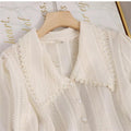 Dave Luxury Blouse - Beige