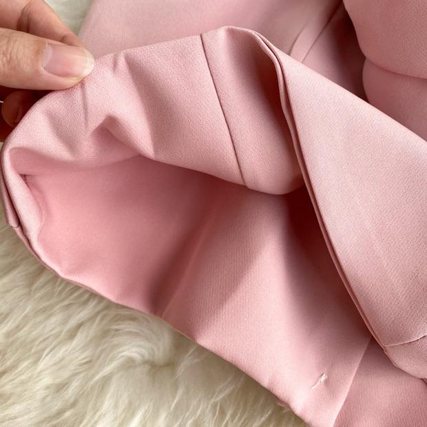 Taylor Bow Knotted Blouse - Pink