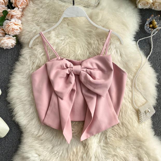 Taylor Bow Knotted Blouse - Pink