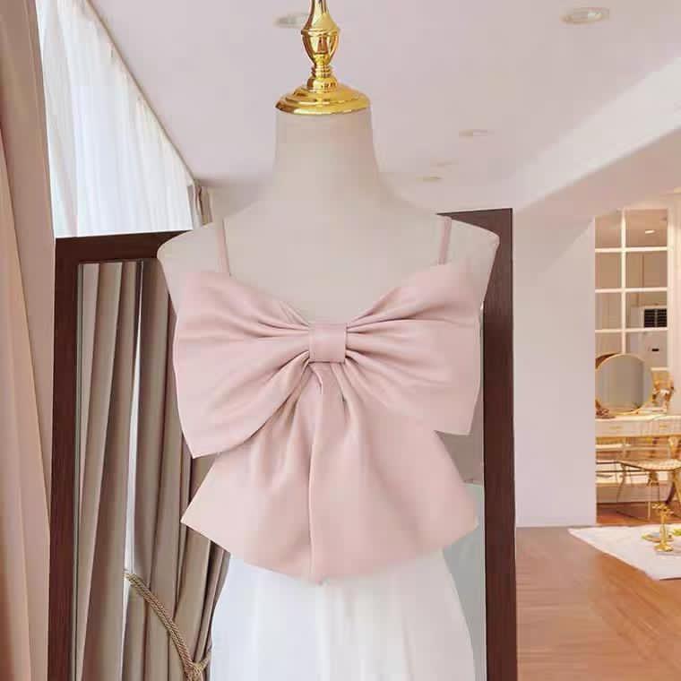 Taylor Bow Knotted Blouse - Pink