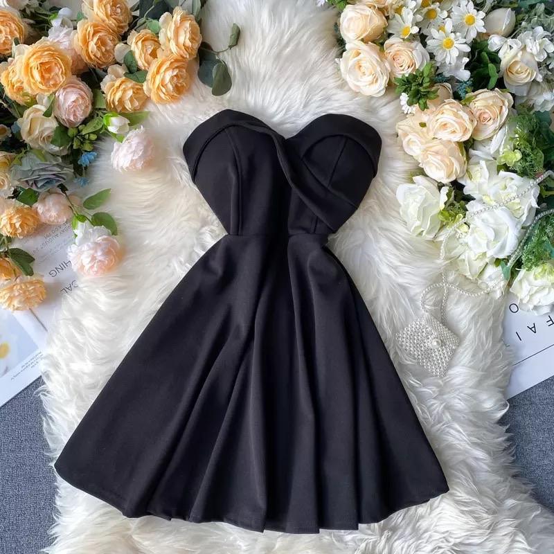 Emilia Tube Dress - Black