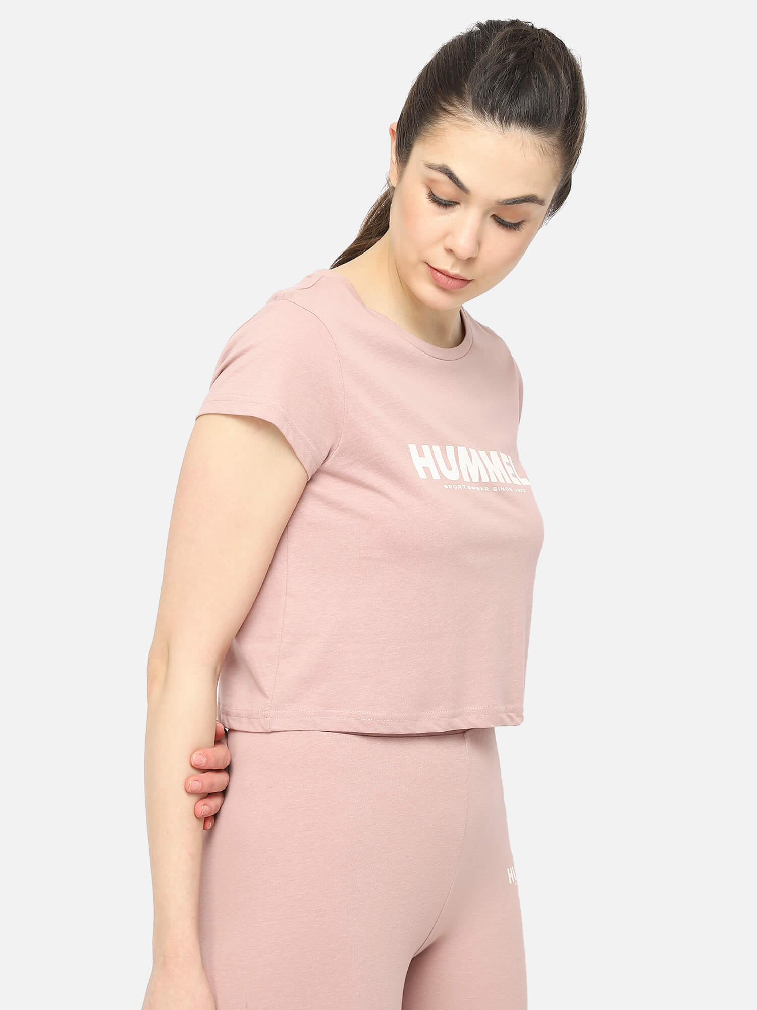 Legacy Cotton Poly T-Shirt - Purple