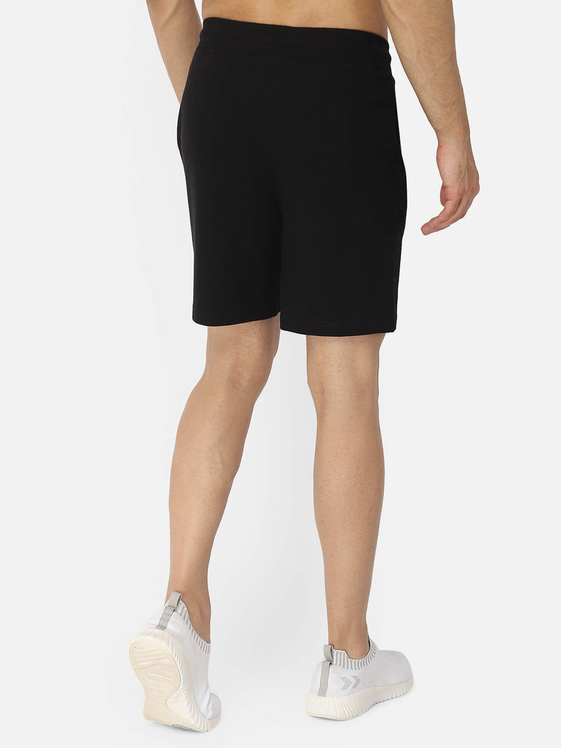 Legacy Cotton Poly Short - Black