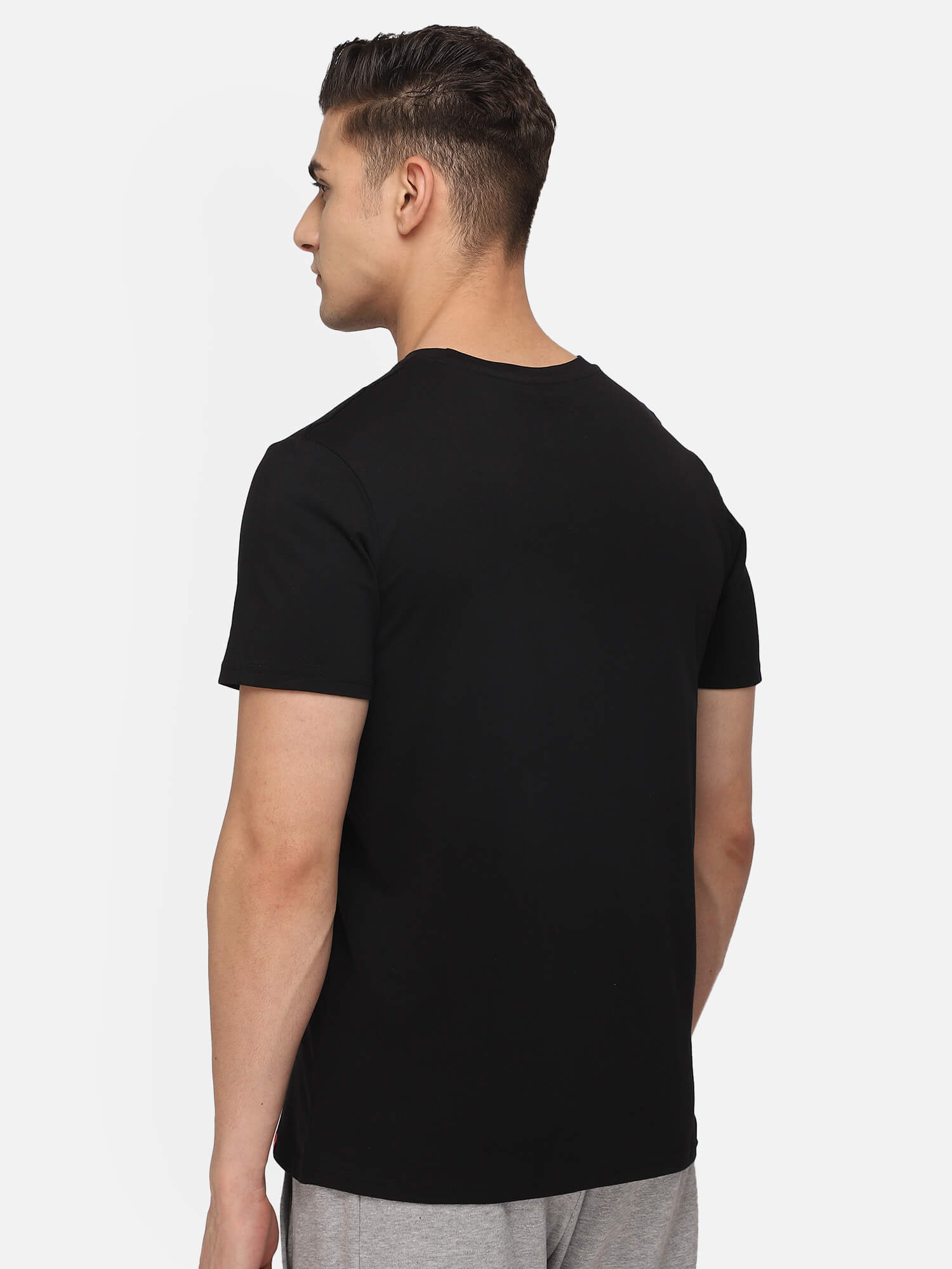 Legacy Cotton Poly T-Shirt - Black