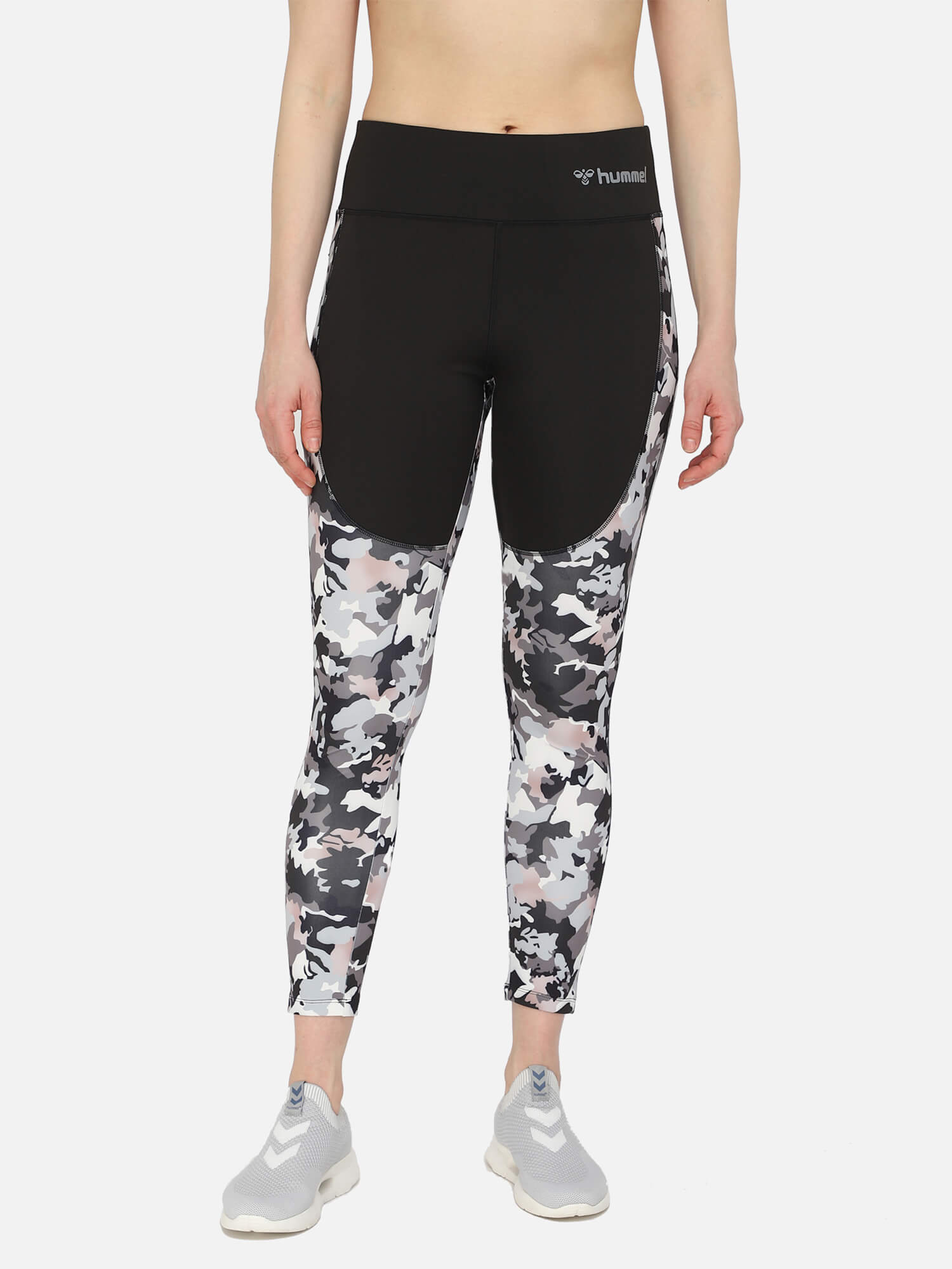 Mia Slim Fit Poly Elastane Tights - Black
