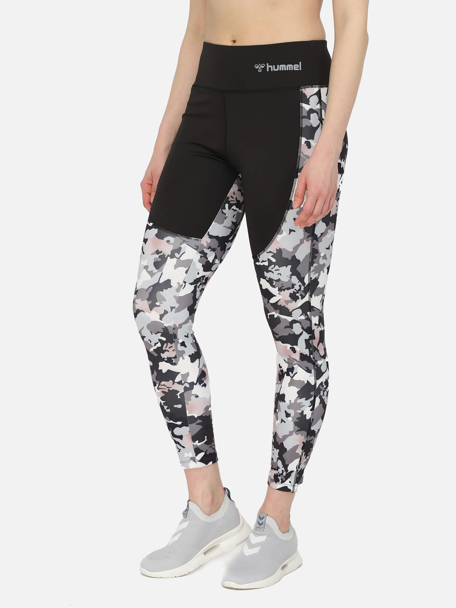 Mia Slim Fit Poly Elastane Tights - Black