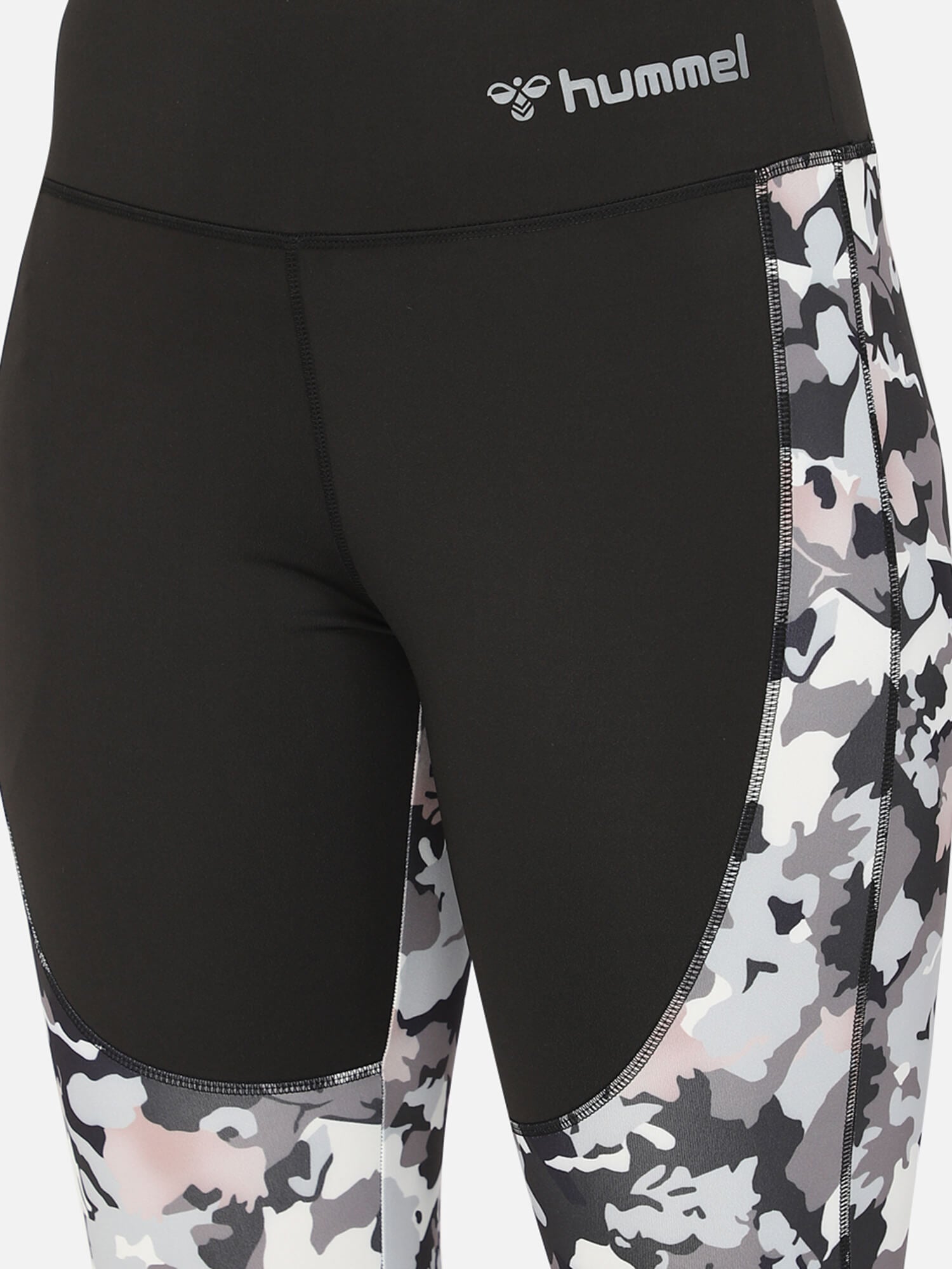 Mia Slim Fit Poly Elastane Tights - Black