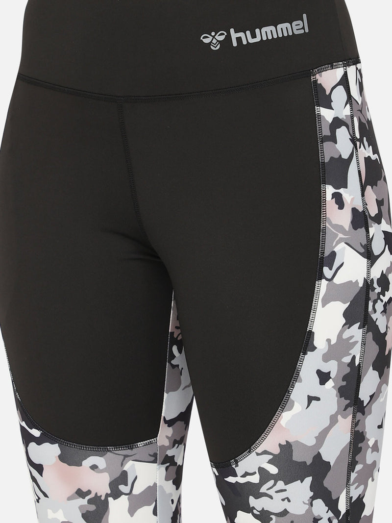 Mia Slim Fit Poly Elastane Tights - Black